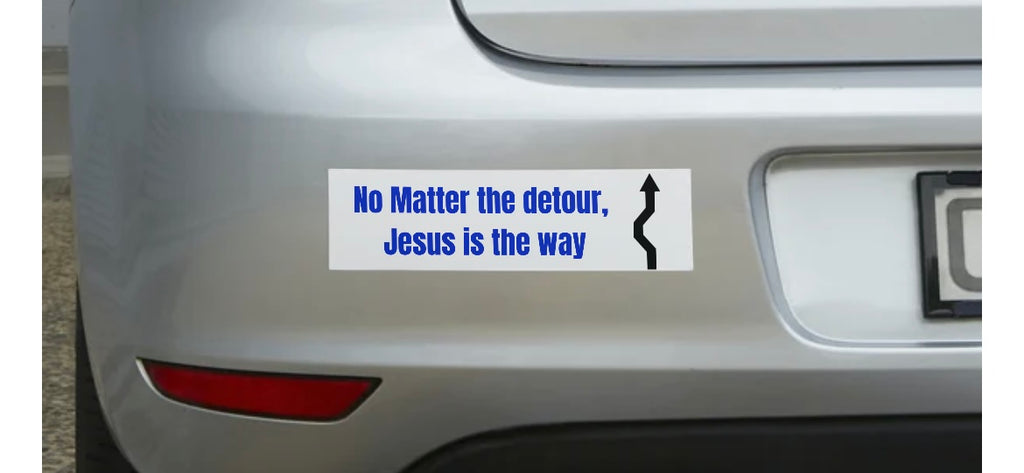 🚗 Faith-Based Bumper Stickers – Bold, Colourful &amp; Inspiring
