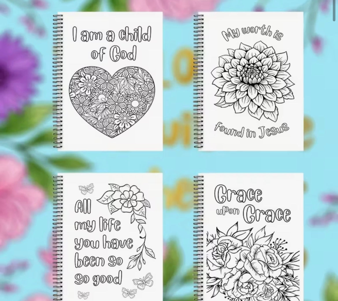🖍️ Bible Verse Colouring Book – For Adults & Kids