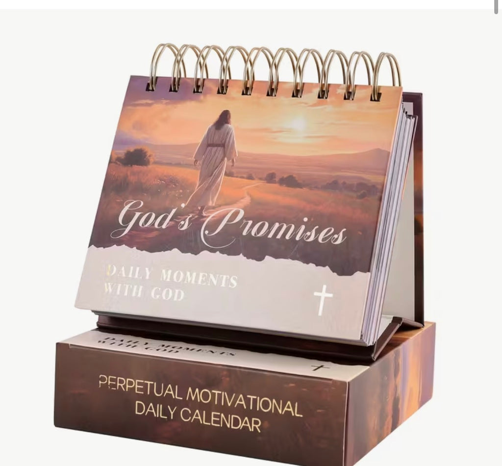 ✨ God’s Promises – Perpetual Daily Scripture Calendar