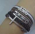 💖 "Jesus Believe" Faith Wrap Bracelet