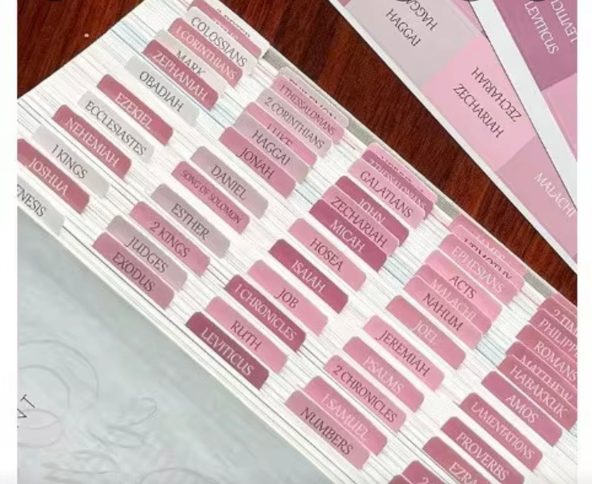 Bright & Easy-to-Read Bible Tabs