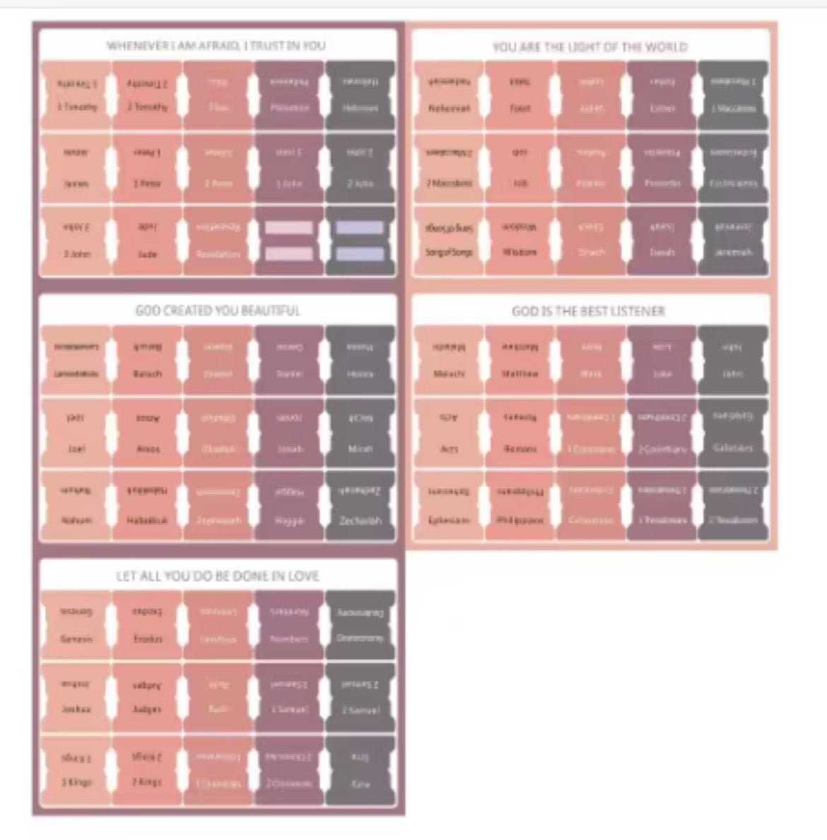 Bright & Easy-to-Read Bible Tabs