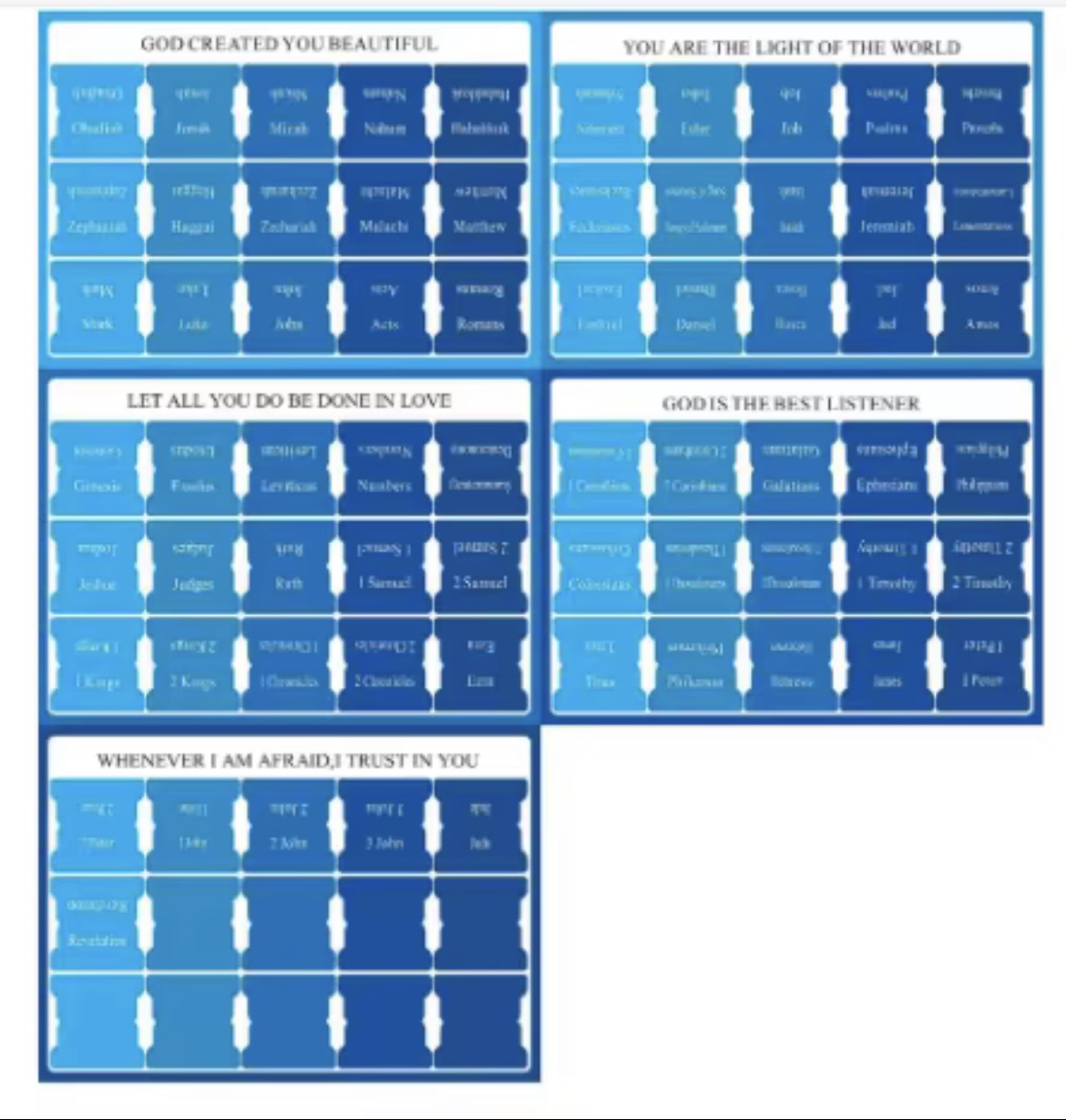 Bright & Easy-to-Read Bible Tabs