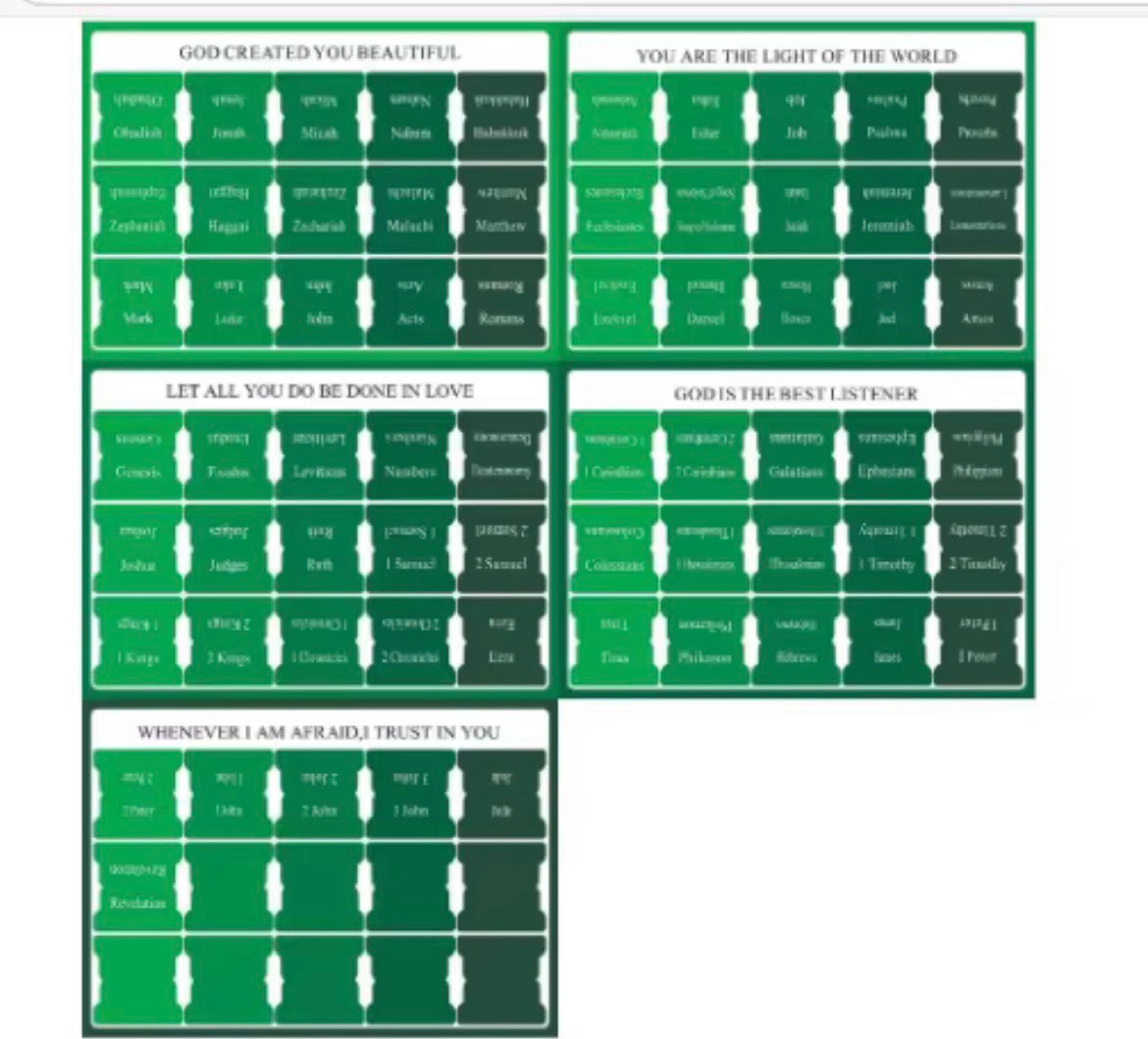 Bright & Easy-to-Read Bible Tabs