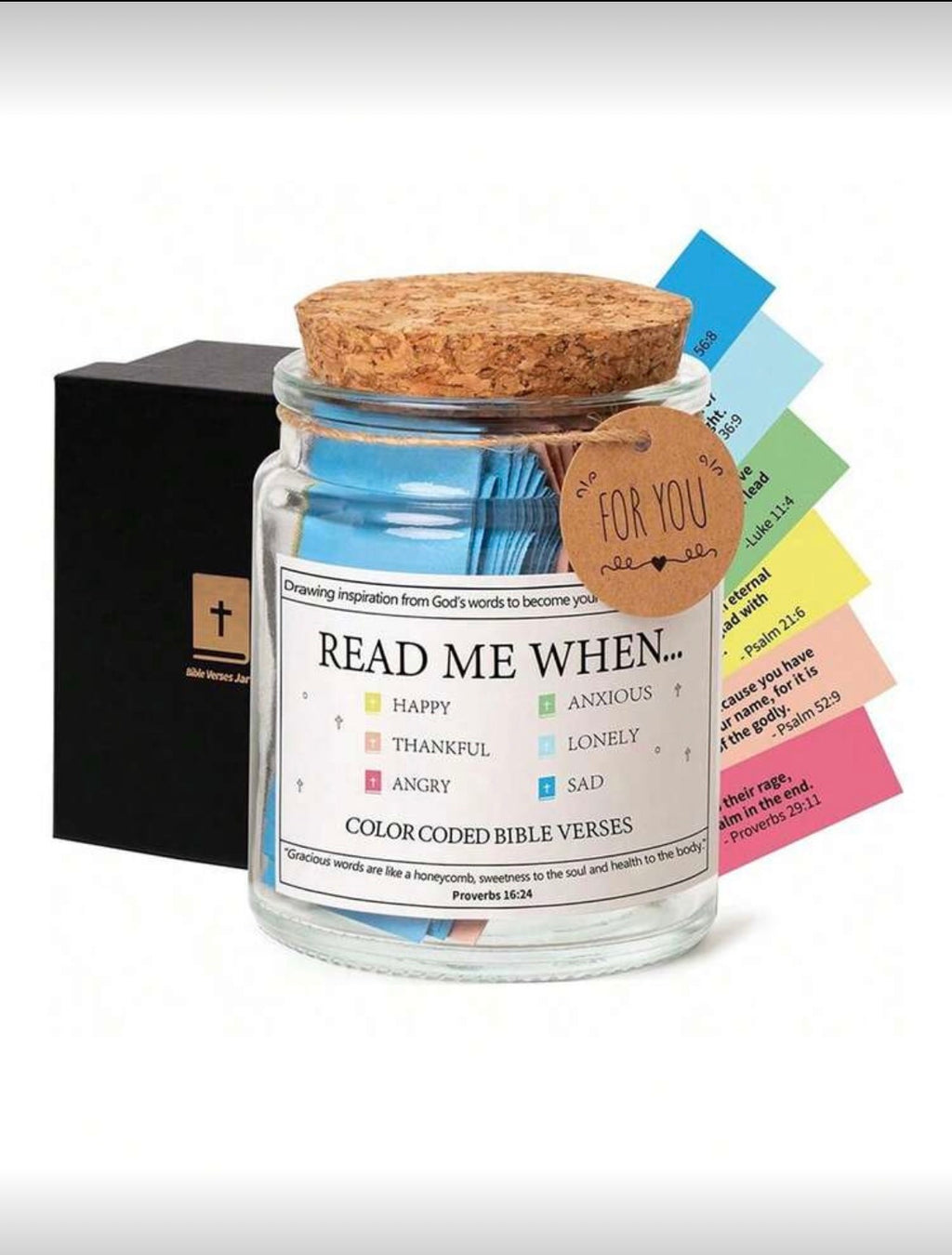 ✨ Bible Scriptures in a Jar – Encouragement for Every Season