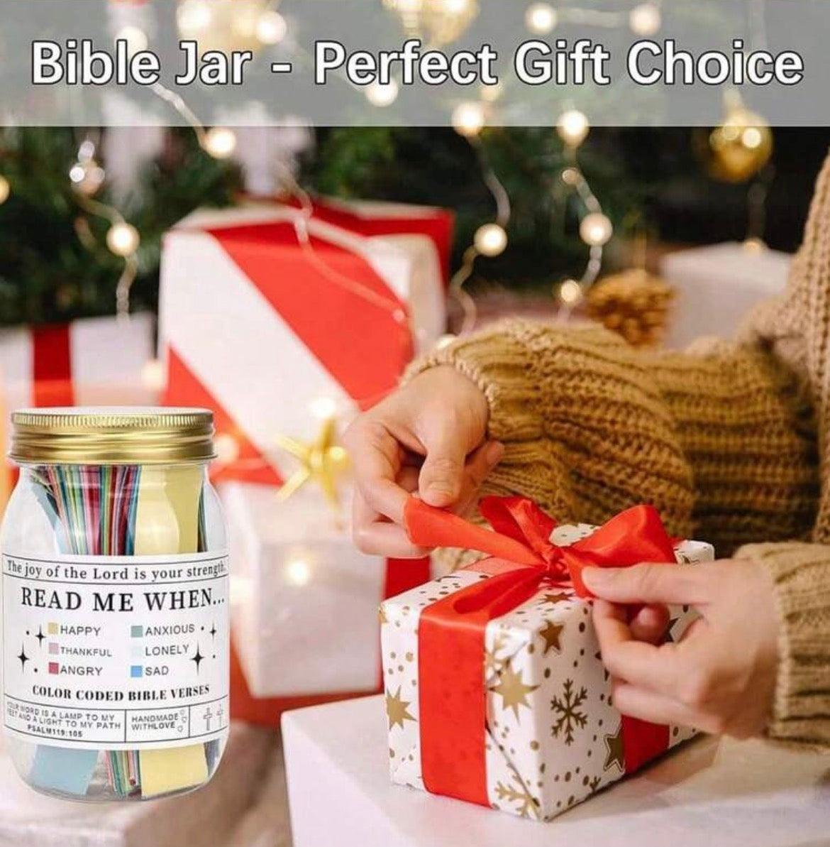 ✨ Bible Scriptures in a Jar – Encouragement for Every Season
