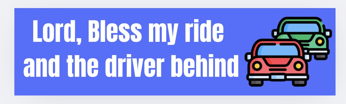 🚗 Faith-Based Bumper Stickers – Bold, Colourful &amp; Inspiring