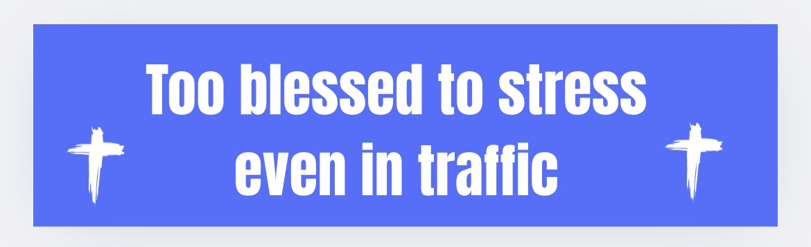 🚗 Faith-Based Bumper Stickers – Bold, Colourful &amp; Inspiring