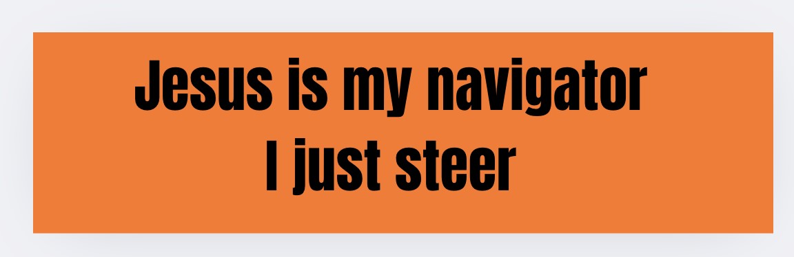 🚗 Faith-Based Bumper Stickers – Bold, Colourful &amp; Inspiring