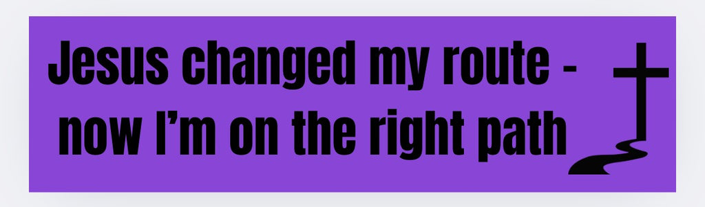 🚗 Faith-Based Bumper Stickers – Bold, Colourful &amp; Inspiring